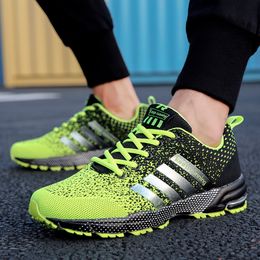 Dress Shoes Green Running Unisex Men Sports Jogging Mesh Breathable Big Size 48 Women Trainers zapatillas running mujer 230726