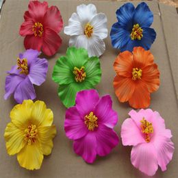 flower 36pcs colors Foam Hawaiian flower bridal hair clip 9cm you pick jewelry frangipani236w