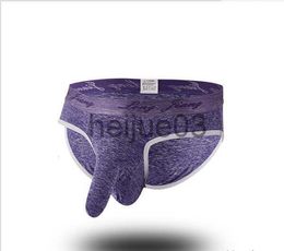 Briefs Panties Sexy Underwear Men Briefs Shorts Solid Mid-rise Panties For Man Breathable Elephant Nose Capsule Underpants Cuecas S-XL x0726