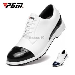 Other Golf Products PGM Golf Shoes Men Waterproof Breathable Golf Shoes Slip Resistant Sports Sneakers Outdoor Brogue Style Golf Trainers XZ142 HKD230727