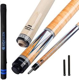 Billiard Accessories Cushion Carom Cue Stick Kit with Case 142cm 12mm SeaEye Tip Radial Pin Joint Adjustable Weight Pr 230726