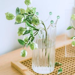 Vases Glass Flower Vase For Wedding Decor Centrepiece Rustic Terrarium Plants Table Ornaments Nordic