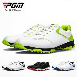 Other Golf Products PGM Men Golf Shoes Anti-slip Breathable Golf Sneakers Super Fiber Spikeless Waterproof Outdoor Sports Leisure Trainers HKD230727