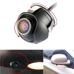 Car Rear View Cameras& Parking Sensors Front Side Reversing Backup Camera CCD HD Night Vision Waterproof For Front1246E