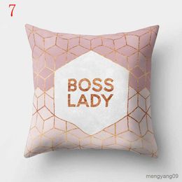 Cushion/Decorative 45*45cm Bay cases Car Waist Case Sofa case Peach Skin Creative Home Office Cushions Home Decoration R230727