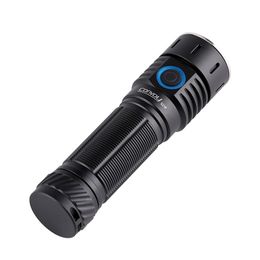 Flashlights Torches Convoy S21F 21700 flashlight 519A with 60deg TIR lens high CRI R9080 adjustable Colour temperature 2700K to 5700K 230727