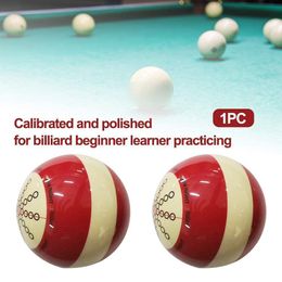 Billiard Accessories Training Cue Ball214" Professional Practise Ball For Beginner Eco Material Not Include The Mark 230726