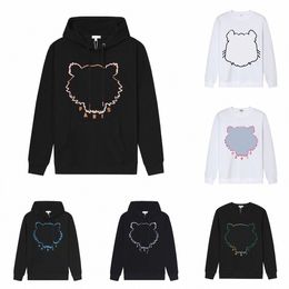 2023 Designer Men Hoodies Embroidery Hoody Women Tiger Head hoodie pull hooded jumper Pullover Streetwear Hoodies O-neck Casual Loose Top long sleeve Sweat 7730#