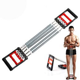 Hand Grippers Chest Expander Hand Gripper 5 Springs Muscle Pulling Strength Exerciser Fitness Multi Function Pull Expander 230727