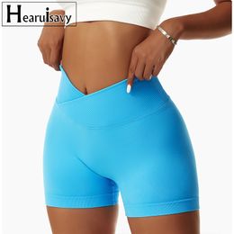 Women's Shorts Summer Seamless High Waist Yoga Shorts Elasticity Sports Leggings Women Breathable Cycling Shorts Buttock Lift Gym Shorts Women 230726