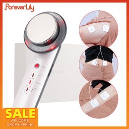 Face Massager Ultrasound Cavitation EMS Body Slimming Massager Lipo Fat Machine Galvanic Infrared Ultrasonic Weight Loss Lifting 230726