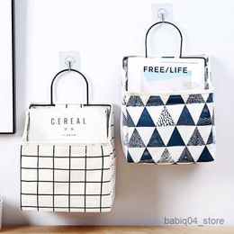 Storage Baskets Hanging Storage Bag Organiser Wall Storage Basket Pocket Door Wardrobe Dormitory Organiser Basket For Book Magazine Bed Pocket R230726