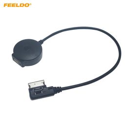 FEELDO Car Radio Media In MDI AMI Bluetooth 4 0 USB Cable charging Adapter for Mercedes Benz Audio AUX Cable #6215209b