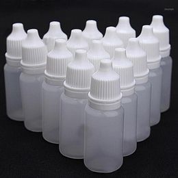 Storage Bottles & Jars 5 Pcs Durable 5-100ml Empty Plastic Squeezable Dropper Eye Liquid280B