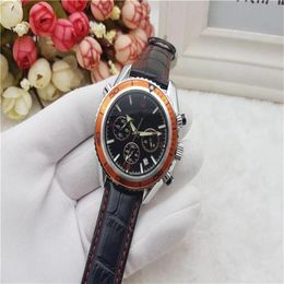 All the dials work leisure crime watch stainless steel belt quartz top watchwatch brand casual watch2223u