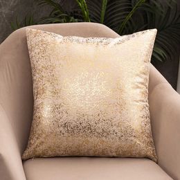 Cushion/Decorative Luxury Golden Fashion Velvet Cushion Cover 45x45cm 50x50cm Decorative Sofa Cover Case Design Cushion Cover No Core