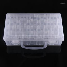 Diamond Painting Accessories 64 Grid Container Box DIY Diamond Embroidery Mosaic Tools Bead Transparent Plastic Drill Storage1298G