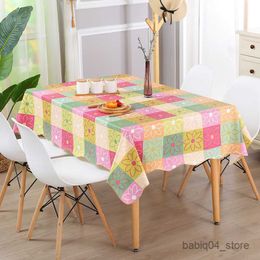 Table Cloth Table Cloth Waterproof Rectangular Square Garden Table Cover Stain Tablecloth Impermeable De Table R230727