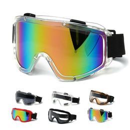 Ski Goggles Winter Snow Sports Skiing Snowboard Snowmobile Anti fog Windproof Dustproof Glasses UV400 Skate Sunglasses Eyewear 230726