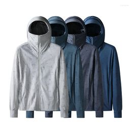 Men's Jackets Arrival Fashion Summer Youth Casual Hooded Skin Coat Thin Jacket Plus Size XL 2XL 3XL 4XL 5XL 6XL 7XL 8XL
