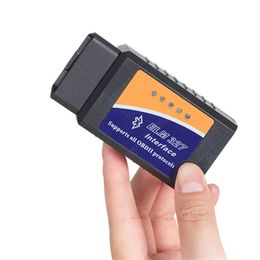 ELM327 Bluetooth Scanner Can Work On Mobilephone Elm 327 BT OBDII Scan Tool The Latest Version ELM327 Bluetooth Epacket299o