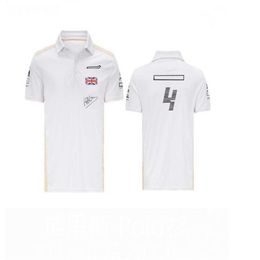 New F1 racing suit customized team version car fans auto running f1 racing joint series summer car short-sleeved POLO quick-drying225d