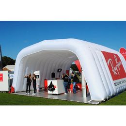 6x4x3m Inflatable Advertising Tent event stage cover Inflatables Channel Aisle with Air Blower for Exhibition Trade Show Business 238z