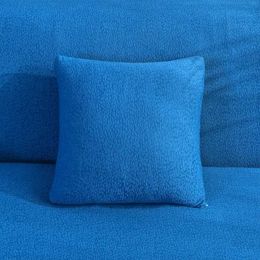 Cushion/Decorative Waterproof Solid Sofa Waist Cushion Cover 45x45cm Cheaper Decorative Throw case for Home Decoracion Cover
