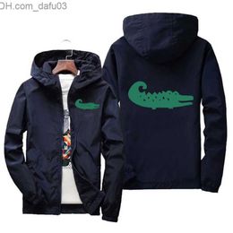 Men's Jackets Mens Jacket Men Women Casual Coats Black Blue Fashion Mens Designer Jackets Outerwear With Detachable Hat Size M-3XL Autumn Z230731