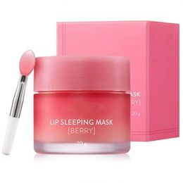 Bath Tools Accessories Lip Special Care Slee Mask Balm Lipstick Berry Moisturising Anti-Aging 20G Drop Delivery Health Beauty Body Dhqtn