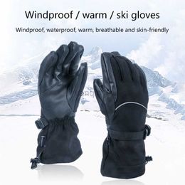 Ski Gloves Men Women Ski Gloves Ultralight Waterproof Winter Warm Gloves Snowboard Glove Motorcycle Riding Snow Touch Screen Gloves HKD230727