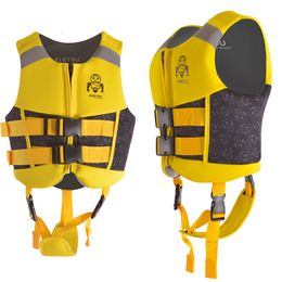 Life Vest Buoy Neoprene Life Jacket For Kids Buoyancy Life Vest Boys Girls Surfing Vests Diving Flotation Swimming Aid Child 230727