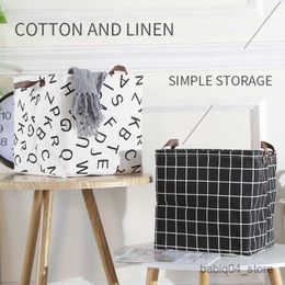 Storage Baskets Square Large Laundry Baskets Organisation Dirty Clothes Toys Folding Storage Baskets Anti-dust Waterproof Storage With Handles R230726