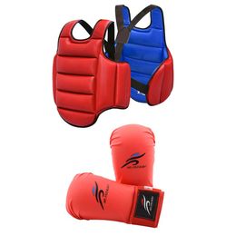 Gloves Karate Gloves Taekwondo Dobok Sparring Gear Uniform Set Helmet Boxing Equipment Mma Vest Suit Body Guards Judo Gi Kyokushin