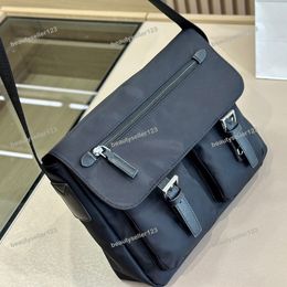 Fashion Designer Luxury Men Women Shoulder Bag Daily Work Business Black Handbag High-quality Outdoor Travel Big Capacity Cross Body Bags