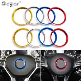 Car Steering Wheel Ring Centre Decoration Accessories Covers Styling Case For Mercedes Benz Gle Cla W203 W204 W205 Circle247P