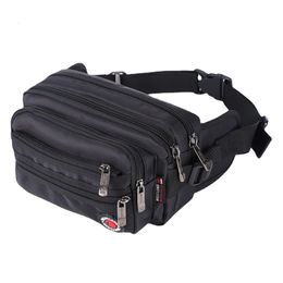 Waist Bags Waist Pack Casual Functional Fashion Men Waterproof Fanny Pack Women Belt Bum Bag Male Phone Wallet Pouch Bags Unisex motorcycle 230727