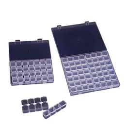 Packing Boxes 28 /56 Grids Nail Art Decorations Empty Decoration Storage Case Box Glitter Rhinestone Crystal Beads Container Drop Deli Dhm0B