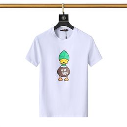 Fashion Men's T-shirt Summer Men's Women's T-shirt Cotton Designer Short Sleeve Casual Shirt Hip Hop Street Wear T-shirt T-shirt Men's Black and White Clothing b18