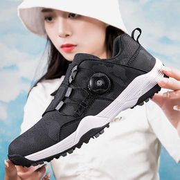 Golf high-quality golf shoes Outdoor women's anti-skid waterproof sports shoes Women's golf training shoes Size 36-46 HKD230727