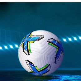 Other Golf Products Size 5 Football PU Waterproof Wear resistant Soccer Ball Professional League Match Adults Indoor Outdoor Training 230726