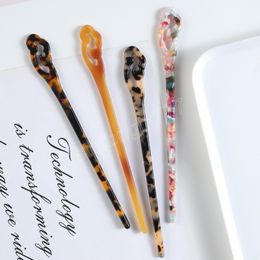 Chinese Style Auspicious Clouds Hair Sticks Retro Acetate Chopstick Women Hairpin Headwear Wedding Hair Jewellery Accessories