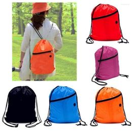 Shopping Bags Fashion Book Environmental Gym Waterproof School Travel Drawstring Bag Pack Backpack Pouch