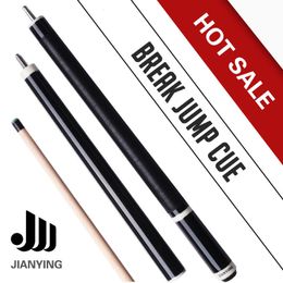 Billiard Cues 58' Jianying Punch Jump Cue 132mm Tip Hard Maple Shaft Linen Wrap Professional Break Billiards Stick Help You And Run 230726