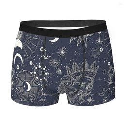 Underpants Astronomy Pattern Constellation Homme Panties Male Underwear Print Shorts Boxer Briefs