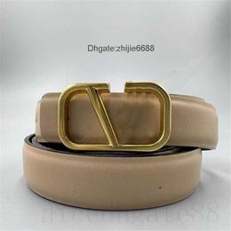 size valentino Classic luxury belt 3cm for man designer cinturones black gold plated v buckle width leather belt adjustable white fashion trendy lady belt