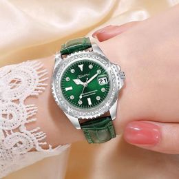 Womens Watch Luxury dwatches high quality waterproof fashion Leather 38mm watch