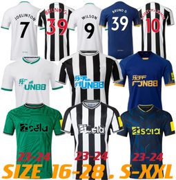 22 23 24 TONALI soccer jersey newcaestles isak botman bruno g joelinton trippier 2023 uniteds maximin wilson shelvey almiron target wood football shirt men kids kits