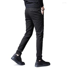 Men's Pants HCXY Brand Trousers Spring And Autumn Fashion For Men 2023 Straight Bussiness Casual Male