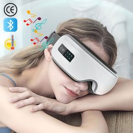 Eye Massager Eye Massager Airbag Vibration Massage Compress Bluetooth Music Eye Protection Relieve Fatigue LED Display Child or Adult 230726